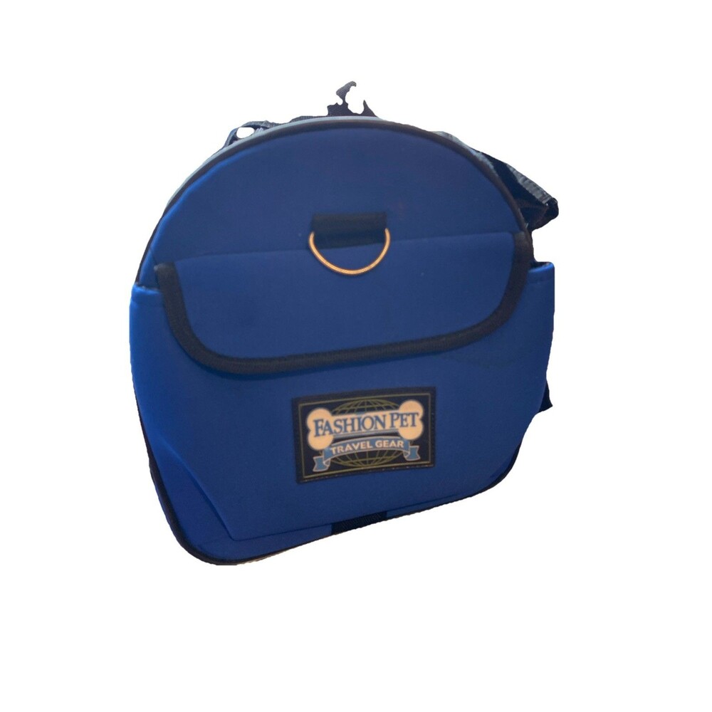 Fashion Pet Travel Gear Small Dog Cat Carrier‎ Blue Pre Owned